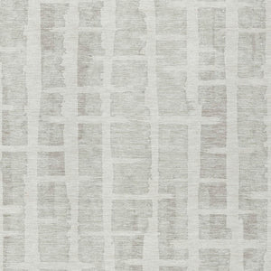 Homeroots 3' Stylish Artichoke Green & Gray Striped Washable Area Rug For Indoor And Outdoor Spaces 3' X 5' Polyester 591207