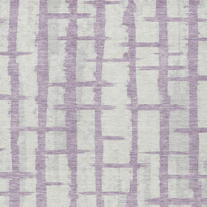 Homeroots 3' Stylish Artichoke Green & Gray Striped Washable Area Rug For Indoor And Outdoor Spaces 3' X 5' Polyester 591213