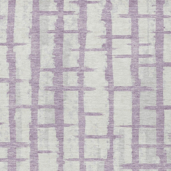 Homeroots 3' Stylish Artichoke Green & Gray Striped Washable Area Rug For Indoor And Outdoor Spaces 3' X 5' Polyester 591213