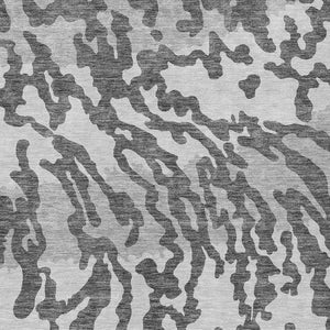 Homeroots 3' Artichoke Green Beige Ivory Animal Print Washable Indoor Outdoor Area Rug For Stylish Spaces 5' X 8' Polyester 591280