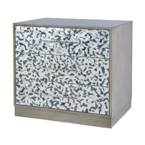 Butler Maganda 3-Drawer Accent Chest with Tortoise Capiz Inlay – Elegant Storage for Any Space