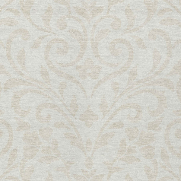 Homeroots 3' Artichoke Green Floral Indoor Outdoor Area Rug - Stylish, Washable, Stain Resistant, Durable Design 3' X 5' Polyester 591447