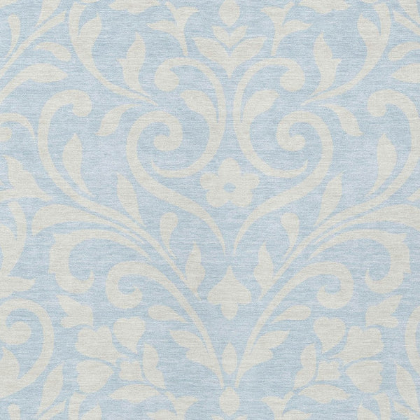 Homeroots 3' Artichoke Green Floral Indoor Outdoor Area Rug - Stylish, Washable, Stain Resistant, Durable Design 9' X 12' Polyester 591481