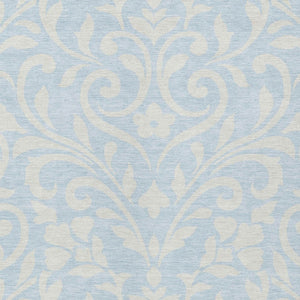 Homeroots 3' Artichoke Green Floral Indoor Outdoor Area Rug - Stylish, Washable, Stain Resistant, Durable Design 10' X 14' Polyester 591482