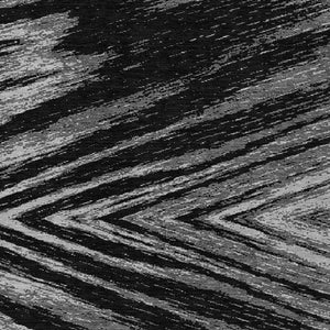 Homeroots 3' Artichoke Green And Gray Abstract Washable Area Rug For Indoor And Outdoor Spaces, Durable Design 3' X 5' Polyester 591507