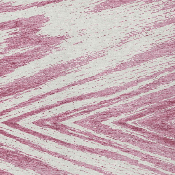 Homeroots 3' Artichoke Green And Gray Abstract Washable Area Rug For Indoor And Outdoor Spaces, Durable Design 3' X 5' Polyester 591513