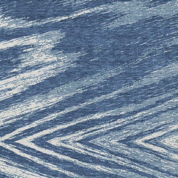 Homeroots 3' Artichoke Green And Gray Abstract Washable Area Rug For Indoor And Outdoor Spaces, Durable Design 9' X 12' Polyester 591529