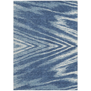 Homeroots 3' Artichoke Green And Gray Abstract Washable Area Rug For Indoor And Outdoor Spaces, Durable Design 10' X 14' Polyester 591530