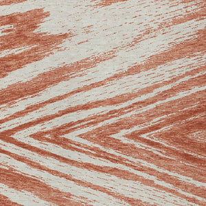 Homeroots 3' Artichoke Green And Gray Abstract Washable Area Rug For Indoor And Outdoor Spaces, Durable Design 9' X 12' Polyester 591571