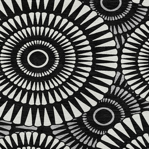 Homeroots 3' Artichoke Green Brown Beige Geometric Washable Indoor Outdoor Area Rug For Stylish Spaces 8' X 10' Polyester 591588