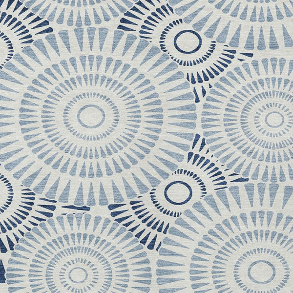 Homeroots 3' Artichoke Green Brown Beige Geometric Washable Indoor Outdoor Area Rug For Stylish Spaces 3' X 5' Polyester 591597