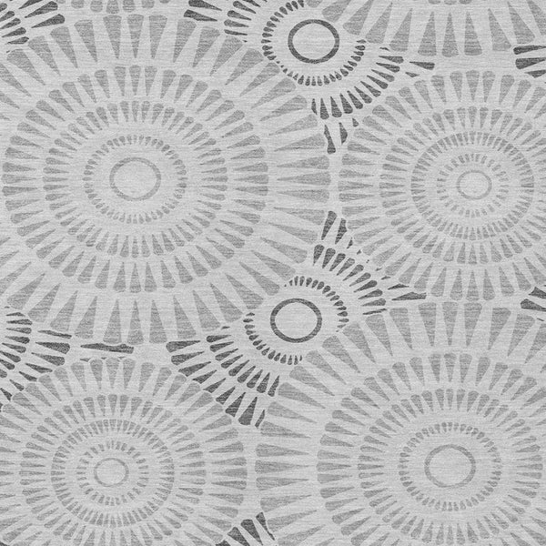 Homeroots 3' Artichoke Green Brown Beige Geometric Washable Indoor Outdoor Area Rug For Stylish Spaces 8' X 10' Polyester 591624