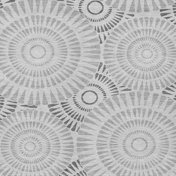 Homeroots 3' Artichoke Green Brown Beige Geometric Washable Indoor Outdoor Area Rug For Stylish Spaces 10' X 14' Polyester 591626