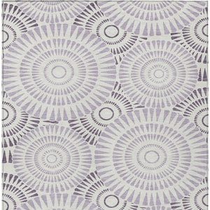 Homeroots 3' Artichoke Green Brown Beige Geometric Washable Indoor Outdoor Area Rug For Stylish Spaces 5' X 8' Polyester 591634