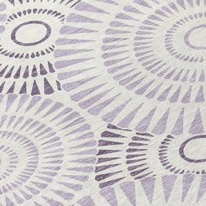 Homeroots 3' Artichoke Green Brown Beige Geometric Washable Indoor Outdoor Area Rug For Stylish Spaces 9' X 12' Polyester 591637