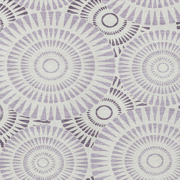 Homeroots 3' Artichoke Green Brown Beige Geometric Washable Indoor Outdoor Area Rug For Stylish Spaces 10' X 14' Polyester 591638