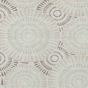 Homeroots 3' Artichoke Green Brown Beige Geometric Washable Indoor Outdoor Area Rug For Stylish Spaces 9' X 12' Polyester 591655