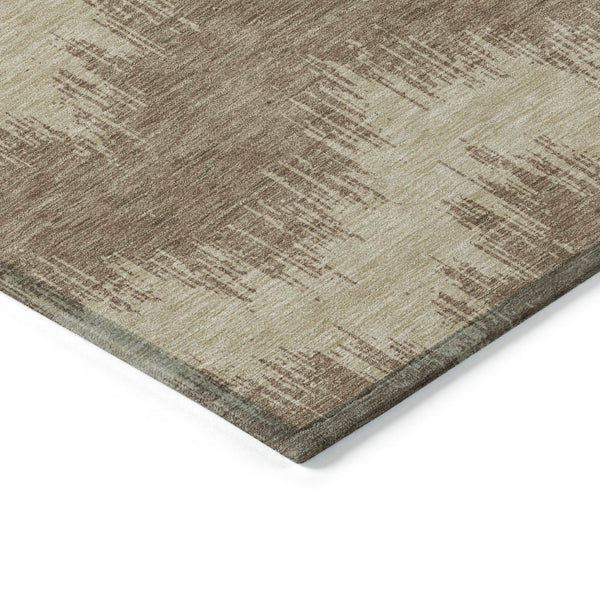 Homeroots 3' Durable Black And Ivory Chevron Indoor Outdoor Area Rug - Stylish, Washable, And Versatile Design 3' X 5' Polyester 591771