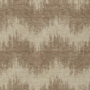 Homeroots 3' Durable Black And Ivory Chevron Indoor Outdoor Area Rug - Stylish, Washable, And Versatile Design 9' X 12' Polyester 591775