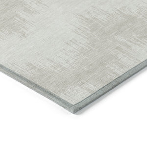 Homeroots 3' Durable Black And Ivory Chevron Indoor Outdoor Area Rug - Stylish, Washable, And Versatile Design 3' X 5' Polyester 591795