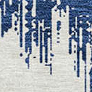 Homeroots 3' Durable Black And Ivory Chevron Indoor Outdoor Area Rug - Stylish, Washable, And Versatile Design 5' X 8' Polyester 591802