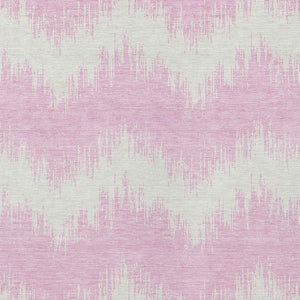 Homeroots 3' Durable Black And Ivory Chevron Indoor Outdoor Area Rug - Stylish, Washable, And Versatile Design 3' X 5' Polyester 591813