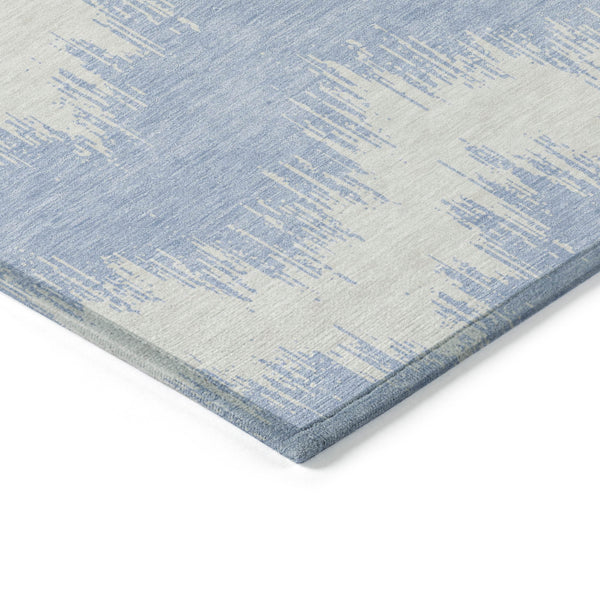 Homeroots 3' Durable Black And Ivory Chevron Indoor Outdoor Area Rug - Stylish, Washable, And Versatile Design 9' X 12' Polyester 591829