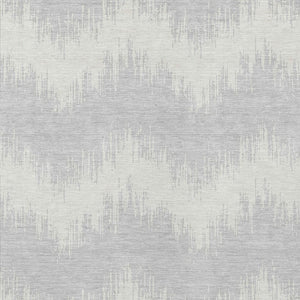 Homeroots 3' Durable Black And Ivory Chevron Indoor Outdoor Area Rug - Stylish, Washable, And Versatile Design 9' X 12' Polyester 591835