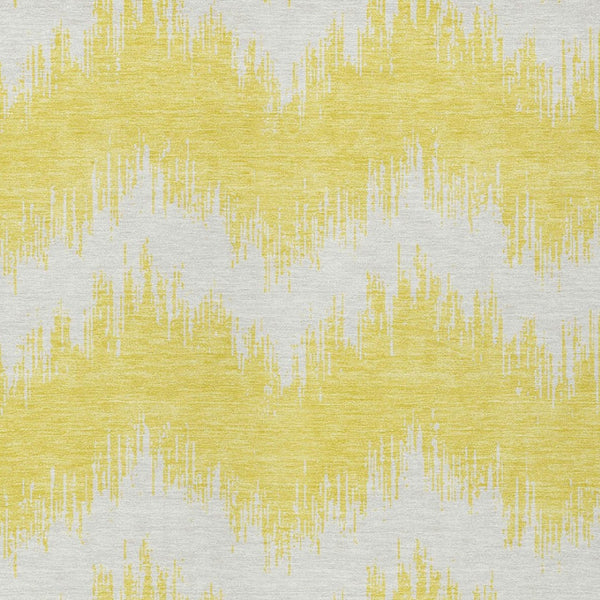 Homeroots 3' Durable Black And Ivory Chevron Indoor Outdoor Area Rug - Stylish, Washable, And Versatile Design 3' X 5' Polyester 591849