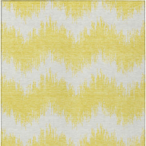 Homeroots 3' Durable Black And Ivory Chevron Indoor Outdoor Area Rug - Stylish, Washable, And Versatile Design 8' X 10' Polyester 591852