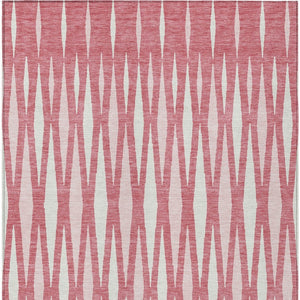 Homeroots 3' Black Ivory And Gray Geometric Indoor Outdoor Area Rug - Stylish, Washable, Stain Resistant Design 3' X 5' Polyester 591861