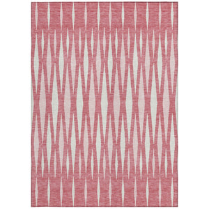 Homeroots 3' Black Ivory And Gray Geometric Indoor Outdoor Area Rug - Stylish, Washable, Stain Resistant Design 5' X 8' Polyester 591862