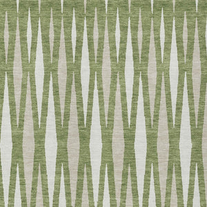 Homeroots 3' Black Ivory And Gray Geometric Indoor Outdoor Area Rug - Stylish, Washable, Stain Resistant Design 8' X 10' Polyester 591876