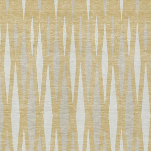 Homeroots 3' Black Ivory And Gray Geometric Indoor Outdoor Area Rug - Stylish, Washable, Stain Resistant Design 3' X 5' Polyester 591879