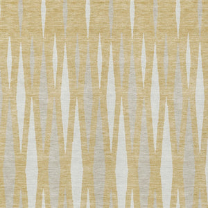 Homeroots 3' Black Ivory And Gray Geometric Indoor Outdoor Area Rug - Stylish, Washable, Stain Resistant Design 10' X 14' Polyester 591884