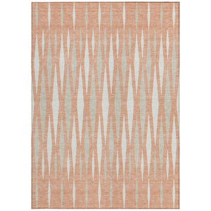 Homeroots 3' Black Ivory And Gray Geometric Indoor Outdoor Area Rug - Stylish, Washable, Stain Resistant Design 9' X 12' Polyester 591907