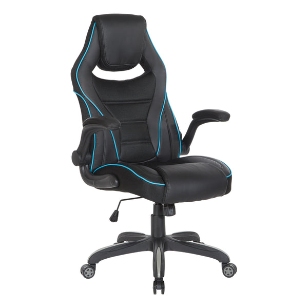 OSP Home Furnishings Xeno Gaming Chair Blue