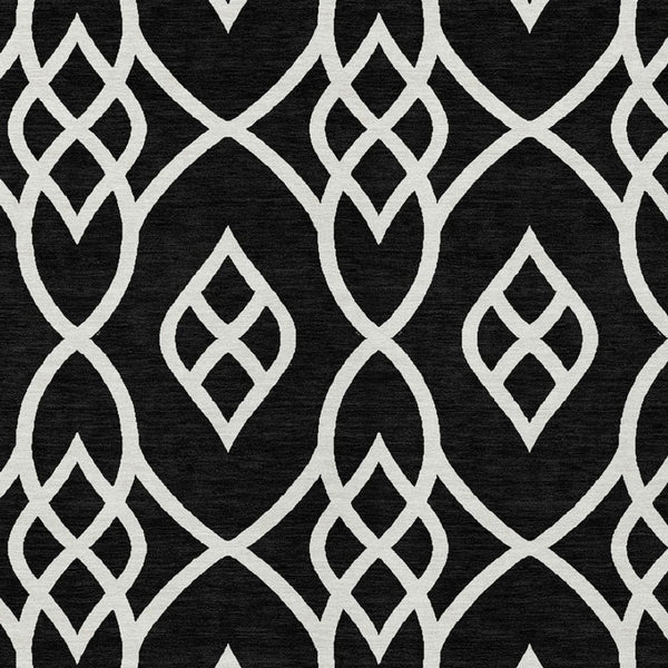 Homeroots 3' Artichoke Green And Ivory Trellis Washable Rug For Indoor Outdoor Spaces - Durable And Stylish! 3' X 5' Polyester 592077