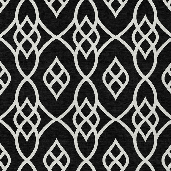 Homeroots 3' Artichoke Green And Ivory Trellis Washable Rug For Indoor Outdoor Spaces - Durable And Stylish! 9' X 12' Polyester 592081