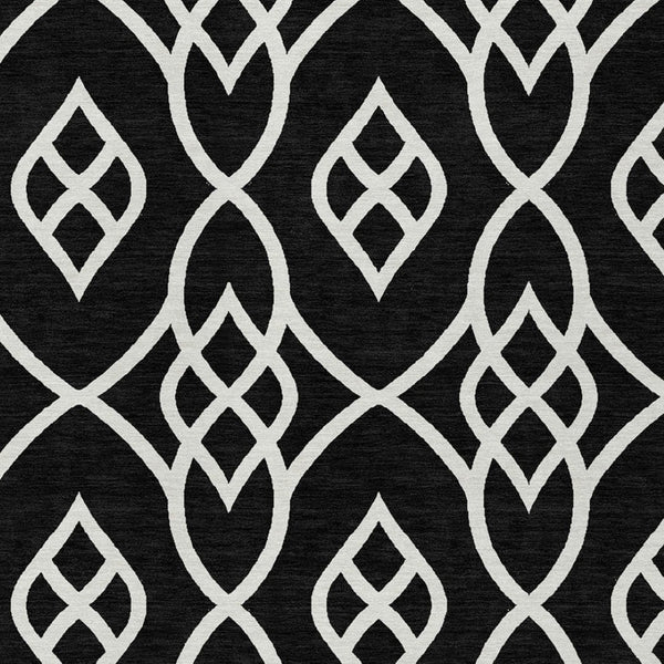 Homeroots 3' Artichoke Green And Ivory Trellis Washable Rug For Indoor Outdoor Spaces - Durable And Stylish! 9' X 12' Polyester 592081