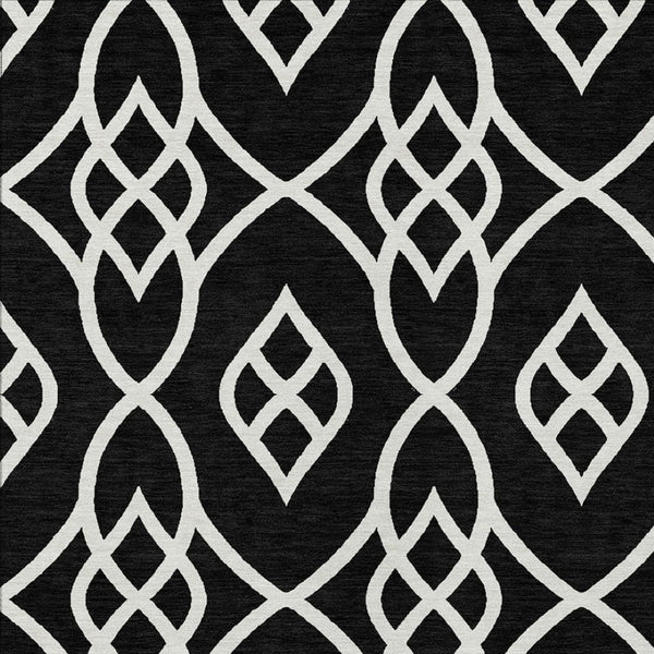 Homeroots 3' Artichoke Green And Ivory Trellis Washable Rug For Indoor Outdoor Spaces - Durable And Stylish! 10' X 14' Polyester 592082