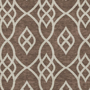 Homeroots 3' Artichoke Green And Ivory Trellis Washable Rug For Indoor Outdoor Spaces - Durable And Stylish! 3' X 5' Polyester 592083