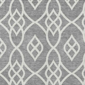 Homeroots 3' Artichoke Green And Ivory Trellis Washable Rug For Indoor Outdoor Spaces - Durable And Stylish! 3' X 5' Polyester 592095