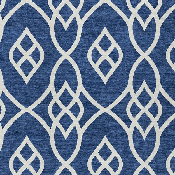 Homeroots 3' Artichoke Green And Ivory Trellis Washable Rug For Indoor Outdoor Spaces - Durable And Stylish! 9' X 12' Polyester 592117