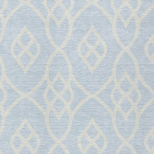 Homeroots 3' Artichoke Green And Ivory Trellis Washable Rug For Indoor Outdoor Spaces - Durable And Stylish! 3' X 5' Polyester 592137