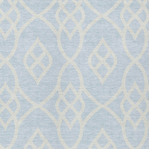 Homeroots 3' Artichoke Green And Ivory Trellis Washable Rug For Indoor Outdoor Spaces - Durable And Stylish! 5' X 8' Polyester 592138
