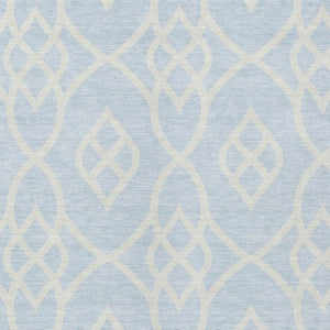 Homeroots 3' Artichoke Green And Ivory Trellis Washable Rug For Indoor Outdoor Spaces - Durable And Stylish! 9' X 12' Polyester 592141