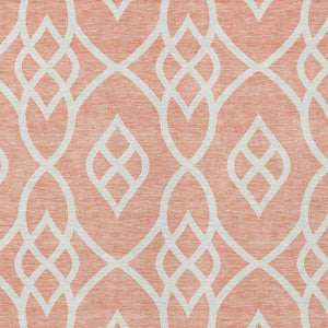 Homeroots 3' Artichoke Green And Ivory Trellis Washable Rug For Indoor Outdoor Spaces - Durable And Stylish! 3' X 5' Polyester 592143