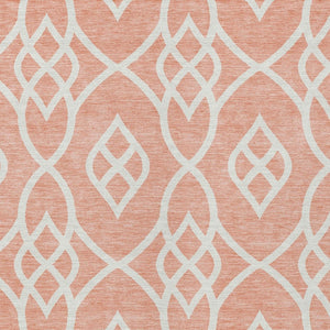 Homeroots 3' Artichoke Green And Ivory Trellis Washable Rug For Indoor Outdoor Spaces - Durable And Stylish! 9' X 12' Polyester 592147