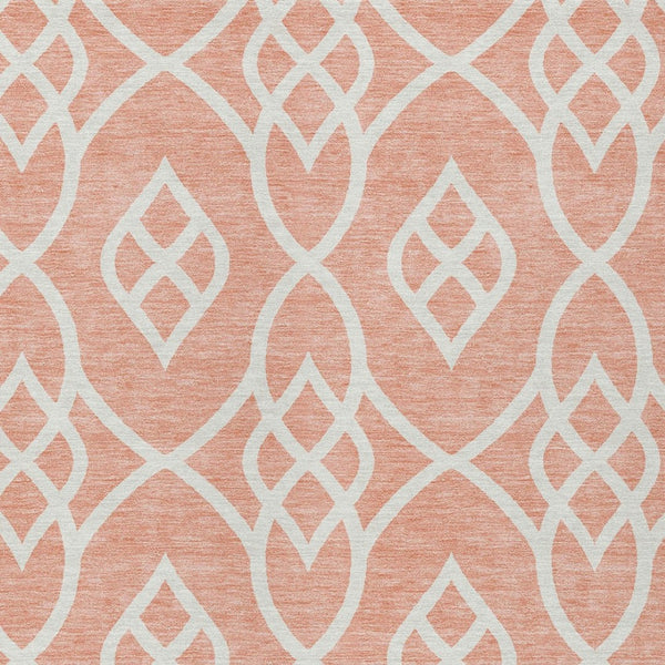 Homeroots 3' Artichoke Green And Ivory Trellis Washable Rug For Indoor Outdoor Spaces - Durable And Stylish! 10' X 14' Polyester 592148